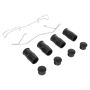 MPA 1001-1044M Quality-Built Premium Semi-Metallic Brake Pads w/ Hardware