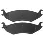 MPA 1001-1046M Quality-Built Premium Semi-Metallic Brake Pads w/ Hardware
