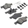 MPA 1001-1047CC Quality-Built Premium Ceramic Brake Pads w/ Hardware