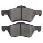 MPA 1001-1047CC Quality-Built Premium Ceramic Brake Pads w/ Hardware