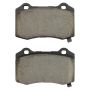 MPA 1001-1053AC Quality-Built Premium Ceramic Brake Pads w/ Hardware