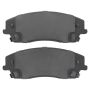 MPA 1001-1056C Quality-Built Premium Ceramic Brake Pads w/ Hardware