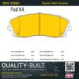 MPA 1001-1056C Quality-Built Premium Ceramic Brake Pads w/ Hardware