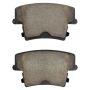 MPA 1001-1057BC Quality-Built Premium Ceramic Brake Pads w/ Hardware