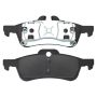 MPA 1001-1060M Quality-Built Premium Semi-Metallic Brake Pads w/ Hardware