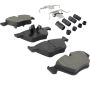 MPA 1001-1061AC Quality-Built Premium Ceramic Brake Pads w/ Hardware