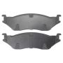 MPA 1001-1066M Quality-Built Premium Semi-Metallic Brake Pads w/ Hardware
