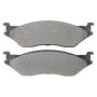 MPA 1001-1066M Quality-Built Premium Semi-Metallic Brake Pads w/ Hardware