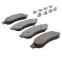 MPA 1001-1067M Quality-Built Premium Semi-Metallic Brake Pads w/ Hardware