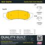MPA 1001-1067M Quality-Built Premium Semi-Metallic Brake Pads w/ Hardware