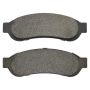 MPA 1001-1067M Quality-Built Premium Semi-Metallic Brake Pads w/ Hardware