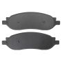 MPA 1001-1068M Quality-Built Premium Semi-Metallic Brake Pads w/ Hardware