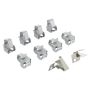 MPA 1001-1068M Quality-Built Premium Semi-Metallic Brake Pads w/ Hardware