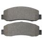 MPA 1001-1069M Quality-Built Premium Semi-Metallic Brake Pads w/ Hardware