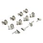 MPA 1001-1069M Quality-Built Premium Semi-Metallic Brake Pads w/ Hardware