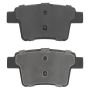 MPA 1001-1071M Quality-Built Premium Semi-Metallic Brake Pads w/ Hardware