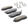 MPA 1001-1073C Quality-Built Premium Ceramic Brake Pads w/ Hardware