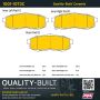MPA 1001-1073C Quality-Built Premium Ceramic Brake Pads w/ Hardware