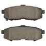 MPA 1001-1073C Quality-Built Premium Ceramic Brake Pads w/ Hardware