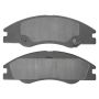 MPA 1001-1074C Quality-Built Premium Ceramic Brake Pads w/ Hardware