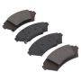 MPA 1001-1076M Quality-Built Premium Semi-Metallic Brake Pads w/ Hardware
