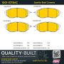 MPA 1001-1078AC Quality-Built Premium Ceramic Brake Pads w/ Hardware