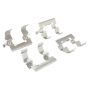 MPA 1001-1078AC Quality-Built Premium Ceramic Brake Pads w/ Hardware