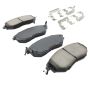 MPA 1001-1078C Quality-Built Premium Ceramic Brake Pads w/ Hardware