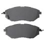 MPA 1001-1078C Quality-Built Premium Ceramic Brake Pads w/ Hardware