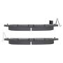 MPA 1001-1078M Quality-Built Premium Semi-Metallic Brake Pads w/ Hardware