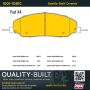 MPA 1001-1081C Quality-Built Premium Ceramic Brake Pads w/ Hardware