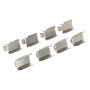 MPA 1001-1081M Quality-Built Premium Semi-Metallic Brake Pads w/ Hardware