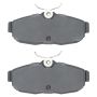 MPA 1001-1082C Quality-Built Premium Ceramic Brake Pads w/ Hardware