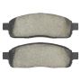 MPA 1001-1083C Quality-Built Premium Ceramic Brake Pads w/ Hardware