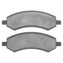 MPA 1001-1084M Quality-Built Premium Semi-Metallic Brake Pads w/ Hardware