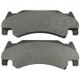 MPA 1001-1085M Quality-Built Premium Semi-Metallic Brake Pads w/ Hardware