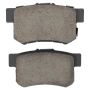 MPA 1001-1086C Quality-Built Premium Ceramic Brake Pads w/ Hardware