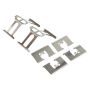 MPA 1001-1086C Quality-Built Premium Ceramic Brake Pads w/ Hardware