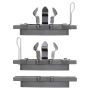 MPA 1001-1086C Quality-Built Premium Ceramic Brake Pads w/ Hardware