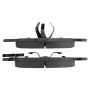 MPA 1001-1087C Quality-Built Premium Ceramic Brake Pads w/ Hardware