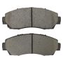 MPA 1001-1089C Quality-Built Premium Ceramic Brake Pads w/ Hardware
