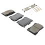 MPA 1001-1091C Quality-Built Premium Ceramic Brake Pads w/ Hardware
