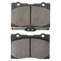 MPA 1001-1091C Quality-Built Premium Ceramic Brake Pads w/ Hardware
