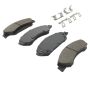 MPA 1001-1092M Quality-Built Premium Semi-Metallic Brake Pads w/ Hardware