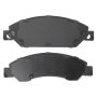 MPA 1001-1092M Quality-Built Premium Semi-Metallic Brake Pads w/ Hardware
