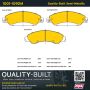 MPA 1001-1092M Quality-Built Premium Semi-Metallic Brake Pads w/ Hardware