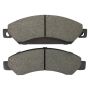 MPA 1001-1092M Quality-Built Premium Semi-Metallic Brake Pads w/ Hardware