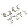 MPA 1001-1092M Quality-Built Premium Semi-Metallic Brake Pads w/ Hardware