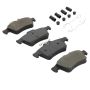 MPA 1001-1095C Quality-Built Premium Ceramic Brake Pads w/ Hardware