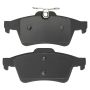 MPA 1001-1095C Quality-Built Premium Ceramic Brake Pads w/ Hardware
